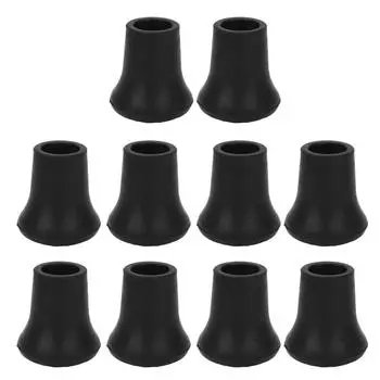 10 шт. резиновых наконечников для трости сотового типа, прочные нескользящие ножки для трости 0,7 дюйма