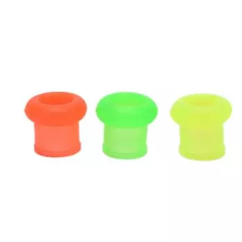 10 шт., резиновый зажим для удочки, О-образное противоскользящее кольцо, принадлежности для рыболовных инструментов