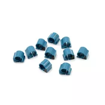 10 шт. RFID кольцо для голубя, птица, EMID тег, идентификация, птичьи ножки, зажимы, кольца для отслеживания с низкой частотой 125 кГц 4100, учебные принадлежности