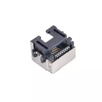 10 шт. Rj45 сетевой Ethernet гнездовой разъем Smt Smd 8P8C гнездовой разъем
