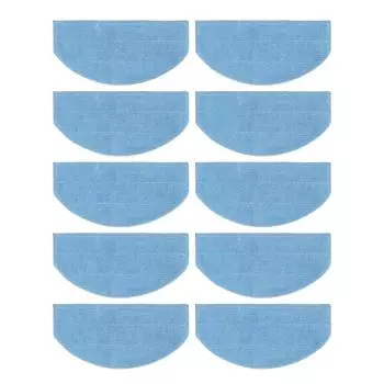 10 шт., робот-пылесос, швабра, салфетки, ультратонкая ткань для мытья полов, сменные аксессуары для