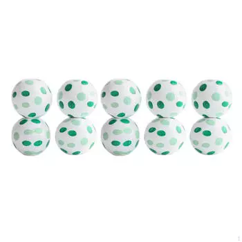 10 шт. россыпью бусин DIY гирлянда цветные окрашенные шары ручной работы для профессионалов Dots