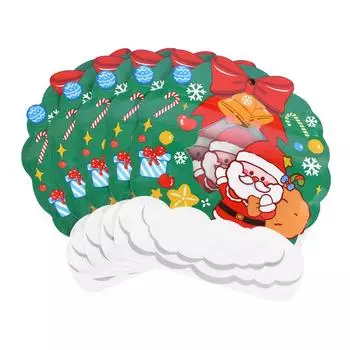 10 шт. рождественские конфеты печенье молния пакеты рождественская елка Санта сладости подарочная упаковка мешок рождественская вечеринка украшения принадлежности новый год 10Pcs