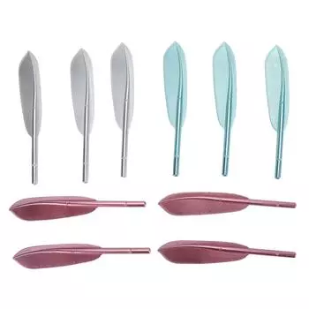 10 шт. ручек, детский набор шариковых ручек, канцелярские принадлежности из АБС-пластика для учебы