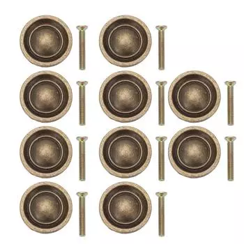 10 шт. Ручка 29x19 мм с одним отверстием, антикварная, современная, уникальная, ретро, мини-ручка для мебели