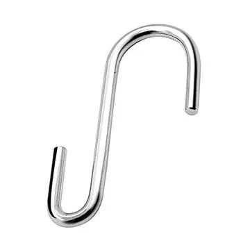10 шт. S-образных крючков для подвешивания вешалки для хранения тяжелых кухонных принадлежностей