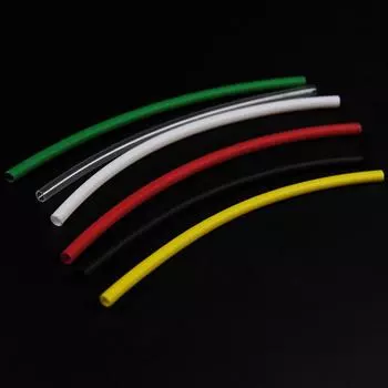 10 шт. S рыбная оснастка для изготовления термоусадочных трубок, материал для оснастки для карпа, термоусадочная трубка 10PCS чёрный