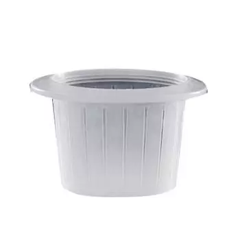 10 шт садовая сетчатая сетка-горшок гидропонная корзина для посадки корней питомника крепежный держатель белый