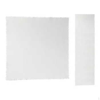 10 шт. Салфетки для чистки очков из микрофибры для экранов камер белый
