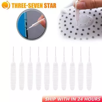 10 шт. щеток для чистки, нейлоновая насадка для душа, очистка пор, экологически чистые, против засорения, маленькие щетки для уборки спальни