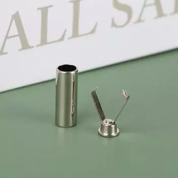 10 шт. Сделай сам Металлические эглеты Шнурки Одежда Цилиндрические наконечники Наконечник Защита 4