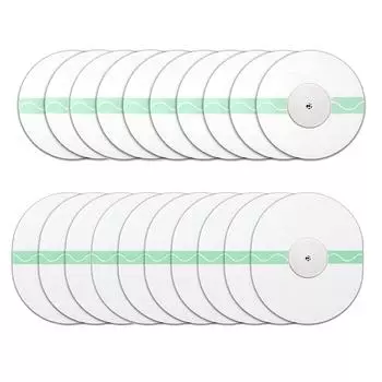 10 шт. сенсорная наклейка, водонепроницаемые клейкие патчи, датчик медицинского класса для занятий спортом Round