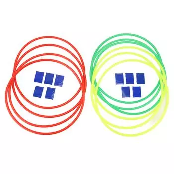 10 шт. сенсорных тренировочных обручей улучшают концентрацию внимания, равновесие, координацию и развитие мозга