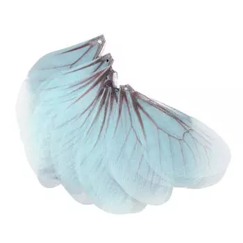 10 шт. серьги с крыльями стрекозы, подвески для DIY, очаровательные ювелирные изделия, синие зелёный