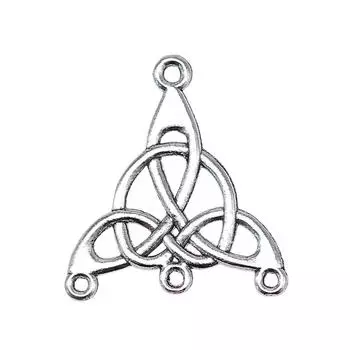 10 шт. серьги-соединители, компоненты ювелирных изделий, аксессуары, античное серебро, цвет цинкового сплава, 25X29 мм