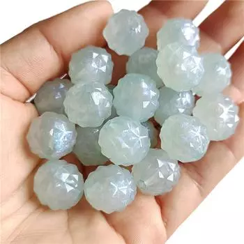 10 шт. серьги своими руками ювелирные аксессуары материал бусины акрил ручная работа ожерелье русалки тонкий мерцающий ананас креативный браслет розовый