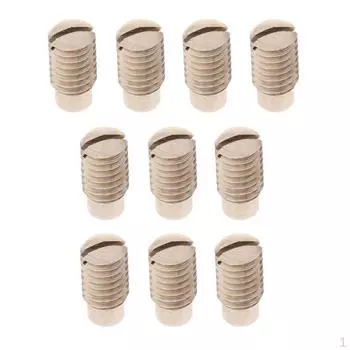 10 шт. серебряные металлические регулировочные винты для саксофона для альт-тенор-сопрано