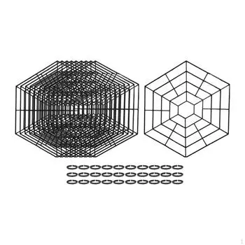 10 шт. Сетка для защиты пруда от рыб, практичная, отпугивает кошек
