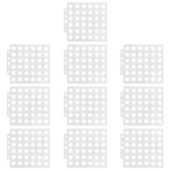 10 шт. шаблон для рисования, полые точки, спрей, ПЭТ-трафарет, вспомогательные инструменты для рисования