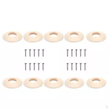 10 шт. шайбы для настройки гитары для акустических электрических деталей кремовый
