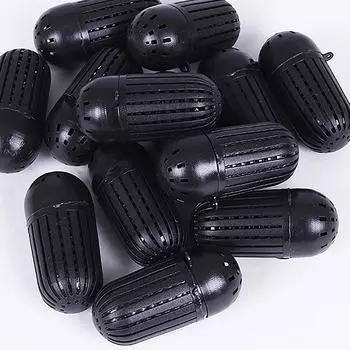 10 шт., шарик для приманки, шарик для приманки для рыбы, шарик для приманки, пластиковая коробка для дождевых червей, клетка для креветок, шарик