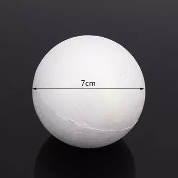 10 шт., шары для вечеринки, украшения, 70 мм, пенополистирол, пенопласт