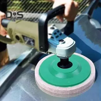 10 шт., шерстяной войлок, полировальные колесные диски, износостойкие, широко используемые полировальные полирующие колесные диски, запасные части 10 pcs