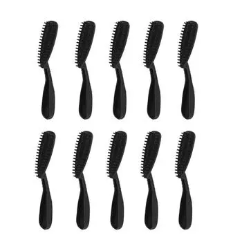 10 шт. Щетка для окрашивания волос, аппликатор для обесцвечивания волос, портативный для домашнего салона красоты