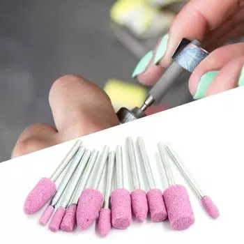 10 шт. шлифовальный камень, круг высокой твердости, прочный металлический прочный шлифовальный камень для полировки 7