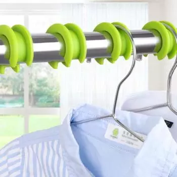 10 шт. силиконовая вешалка для одежды с фиксированным крючком, ветрозащитная вешалка, фиксирующая пряжка, практичное фиксирующее кольцо, предотвращающее сдувание одежды красный