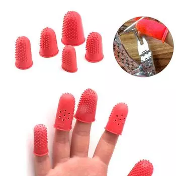 10 шт. силиконовые напальчники защитные напальчники напальчники защита для подсчета шитья электронный ремонт