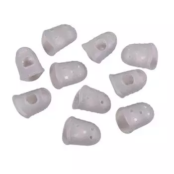 10 шт., силиконовые перчатки с рукавами для пальцев, противоскользящие перчатки для защиты пальцев, аксессуары для гитары