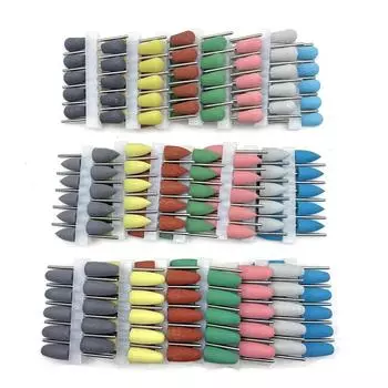 10 шт. силиконовых насадок для маникюра, резиновых насадок для маникюра, электрических фрез, насадок для кутикулы, полировки, инструментов, аксессуаров