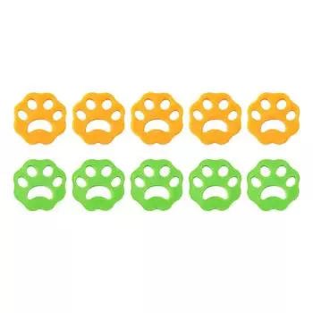 10 шт. силиконовый плавающий ловушка для шерсти домашних животных, для удаления пуха, шерсти собак и кошек, для стирки белья