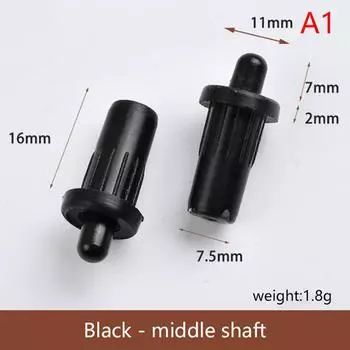 10 шт. скрытый буфер пружинный штифт для двери шкафа мебельная фурнитура