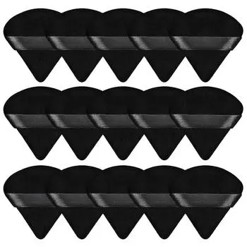 10 шт., слоеные треугольные губки для макияжа, Красота, слоеные треугольные спонжи для пудры, блендер для макияжа, пуховки для пальцев, аксессуары для макияжа, косметика PF03