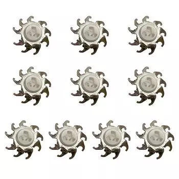 10 шт. сменная головка электробритвы 3 лезвия для триммера для бороды Fr8 Fr6, машина для сухого и влажного бритья