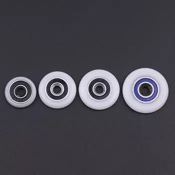 10 шт. сменные дверные ролики для душа, колеса 19/23/25/28 мм 28mm