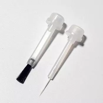 10 шт. сменные кисточки для лака для ногтей, мягкие аппликаторы для жидкости, кисточки для бутылочек с лаком для ногтей, головки, маникюрные инструменты для салона красоты