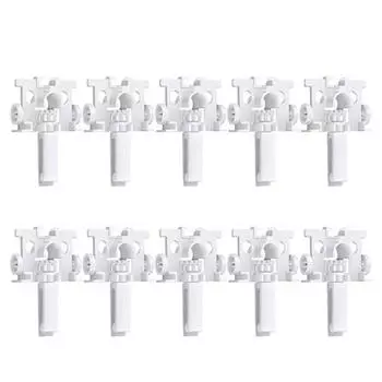 10 шт. сменные вертикальные жалюзи, вертикальные шкивы для штор, аксессуары для вертикальных жалюзи для домашнего офиса