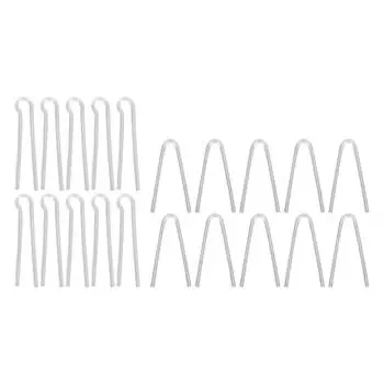 10 шт. сменные звуковые трубки, аксессуары для легкой установки, силиконовые формованные трубки для ушных вкладышей R Tube Flat Mouth