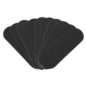 10 шт. сменных насадок для пилки для ног 13,8x4,5 см, удаление потрескавшейся кожи, мозолей, педикюрная пилка для удаления мозолей