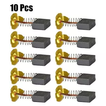 10 шт. сменных угольных щеток для угловой шлифовальной машины CB-204 Demolition Hammer