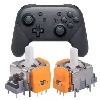 10 шт. сменный 3D аналоговый джойстик сенсорный модуль Холла джойстик для PS4/PS5/Xbox/Switch Pro игровой контроллер аксессуар