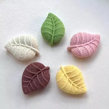 10 шт., смешанные красивые листья, украшение с плоской задней частью, альбом для вырезок, подходит для чехла для телефона «сделай сам», аксессуары для волос, ювелирные украшения разноцветный