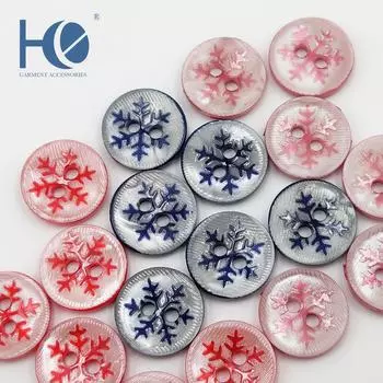 10 шт. смоляных пуговиц, имитация ракушки, рыбий глаз, Манхэттенские пуговицы, высококачественные перламутровые пуговицы для рубашки Vv Red * 18L = 11.5 MM