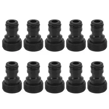 10 шт. Соединитель для крана G3 4 с наружной резьбой 25 мм, быстроразъемный ниппель, быстроразъемный пластиковый шланг