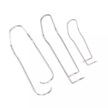 10 шт. соединительные пряжки для шпалер для растений, стальные садовые тепличные трубы, крепежный зажим для растений на крыше для огорода 11.8*2.7cm