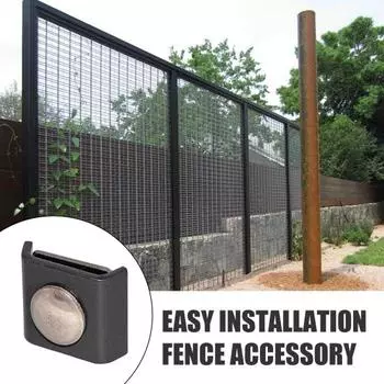 10 шт. соединителей для угловых ограждений, прочная конструкция, устойчивая к коррозии, простая установка, набор соединителей для панелей ограждения 10pcs