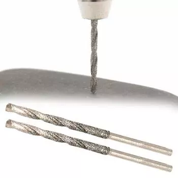 10 шт., спиральное сверло, износостойкое, высокой твердости, высокоскоростная сталь, высокоэффективное нефритовое сверло 2.0mm